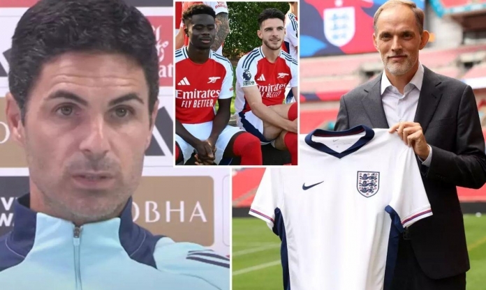 Mikel Arteta tâm sự thẳng thắn về Tuchel và ĐT Anh