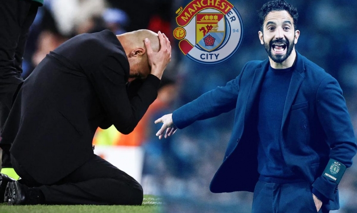 Pep Guardiola nhắc trận thua Amorim trước derby Manchester