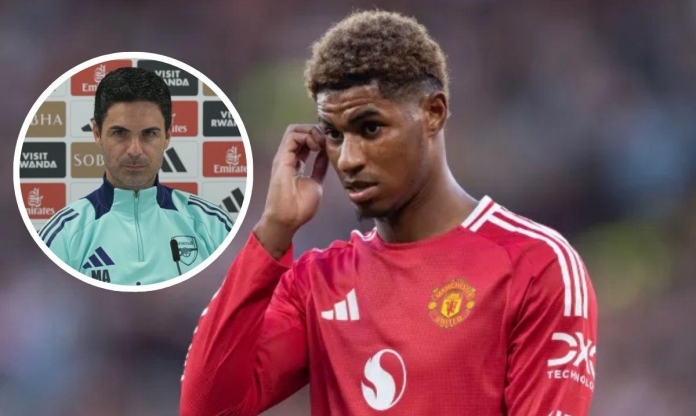 Arteta nói một câu rõ ràng về việc Arsenal chiêu mộ Rashford