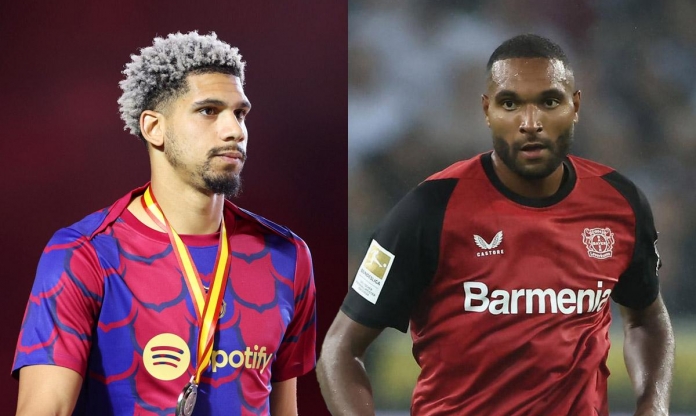 Araujo bực tức khi Barca chiêu mộ Jonathan Tah