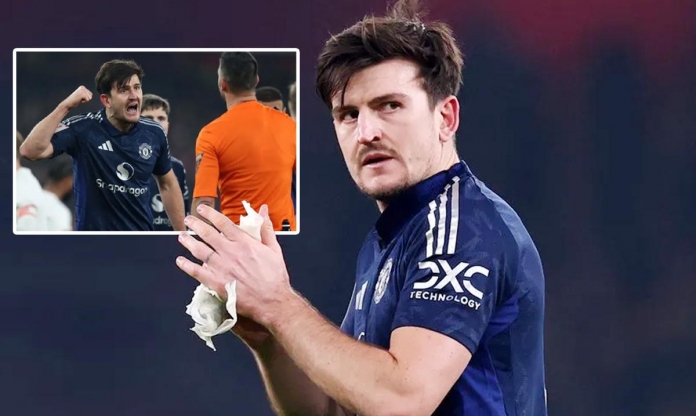 Maguire lại là thủ lĩnh của Man Utd