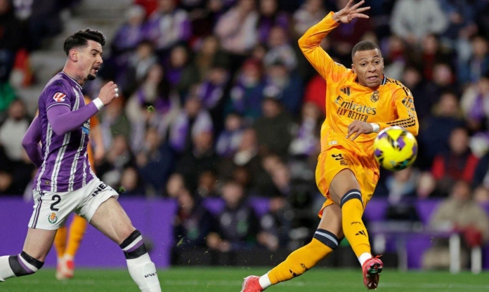 Mbappe lập hat-trick, Real Madrid thắng đậm Valladolid