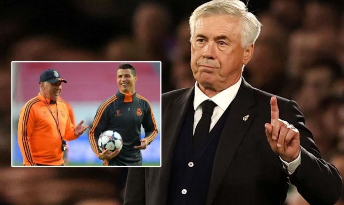 Carlo Ancelotti: 'Ronaldo là cầu thủ vĩ đại nhất mọi lịch sử'