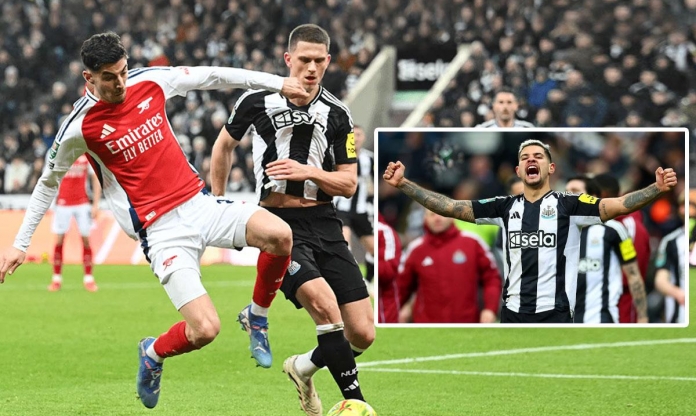 Bruno Guimaraes: 'Newcastle đã thắng Arsenal trước khi bóng lăn'