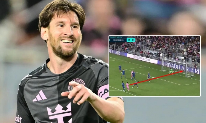 Video: Lionel Messi vô lê lập siêu phẩm cho Inter Miami