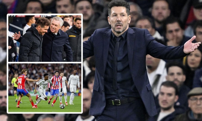 Simeone: 'Atletico sẽ ngược dòng trước Real vào tuần tới'