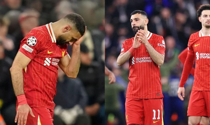 Salah khóc khi Liverpool bị loại khỏi C1, giọt nước mắt chia ly?