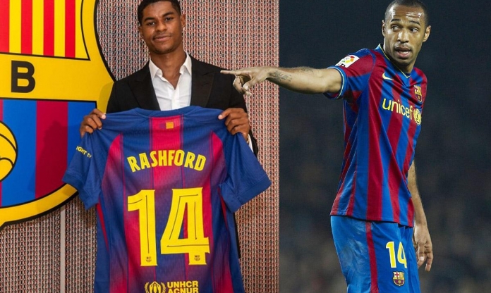 Rashford nuôi mộng kế thừa Thierry Henry tại Barca