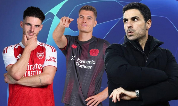 HLV Arteta nói gì khi Arsenal gặp Leverkusen tại Champions League