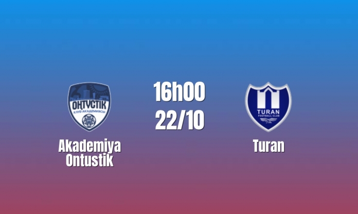 Nhận định Akademiya Ontustik vs Turan: Khách giữ thế thượng phong, 16h00 ngày 22/10/2026