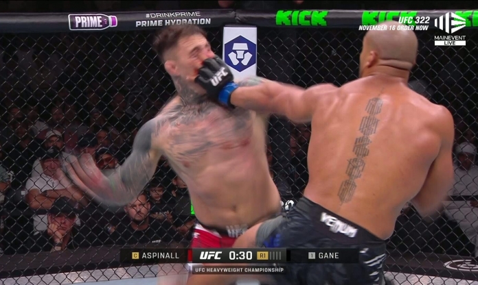 UFC 321 bị hủy chỉ sau 25 giây: Ciryl Gane xin lỗi Tom Aspinall vì pha móc mắt