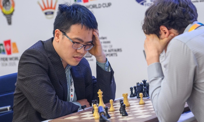 Lê Quang Liêm khép lại hành trình lịch sử tại World Cup Cờ vua 2025