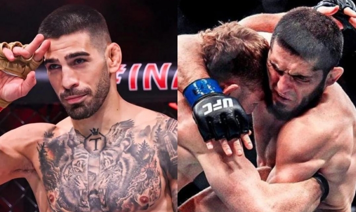 Ilia Topuria thách thức Islam Makhachev sau UFC 322