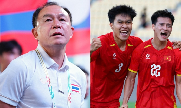 HLV Thái Lan chỉ thẳng sức mạnh của U22 Việt Nam ở SEA Games
