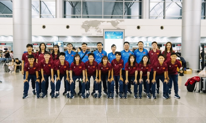 Việt Nam lên đường bảo vệ ngôi vô địch futsal nữ Đông Nam Á