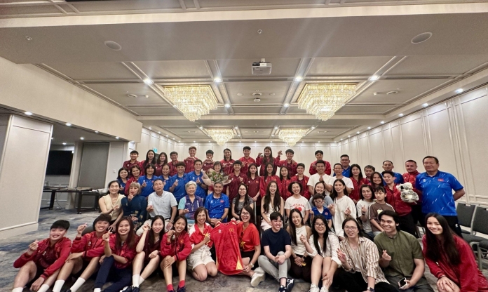 ĐT nữ Việt Nam bất ngờ nhận nguồn động viên đặc biệt tại Australia