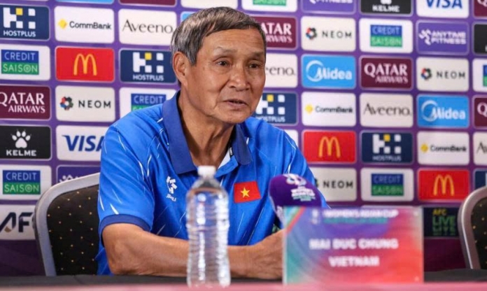 HLV Mai Đức Chung nói điều đáng chú ý trước trận gặp Nhật Bản
