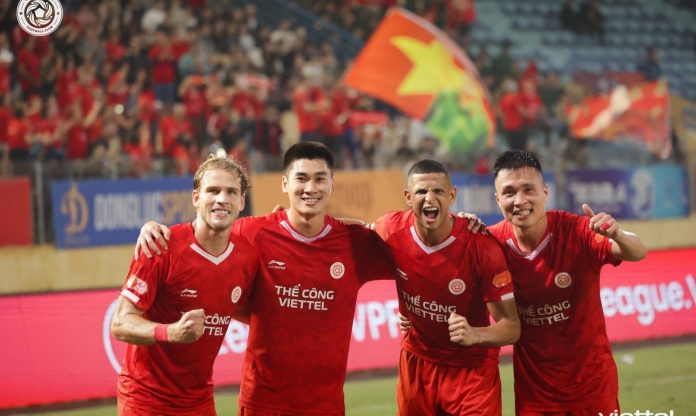 Ngoại binh Thể Công Viettel tuyên bố mục tiêu vô địch V.League