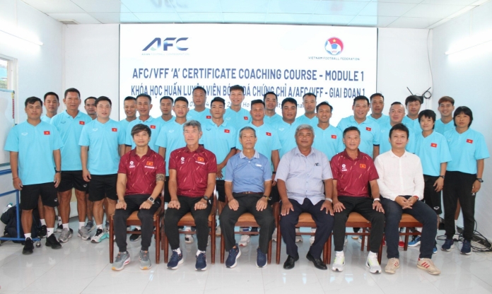 Khai mạc khóa học HLV chứng chỉ 'A' AFC/VFF 2026