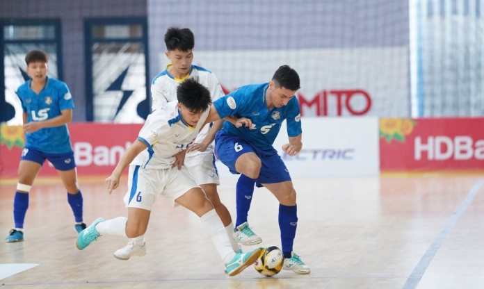 Lượt 12 Futsal VĐQG 2026: Thái Sơn Bắc nối dài mạch thắng