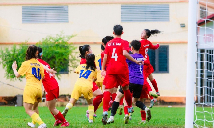 Lượt 3 U16 nữ Quốc gia: Phong Phú Hà Nam thắng thuyết phục