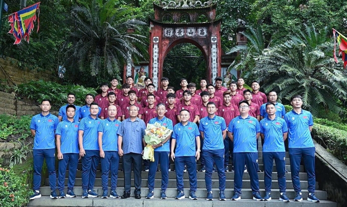 U20 Việt Nam có hành động đầy ý nghĩa trước hành trình châu Á