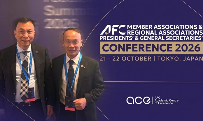 Chủ tịch VFF đến Nhật Bản dự hội nghị quan trọng của AFC