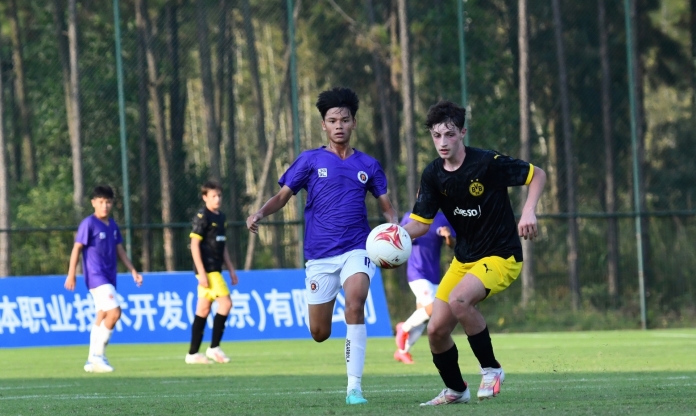 VIDEO: Đại diện Việt Nam thua sát nút Dortmund ở Trung Quốc