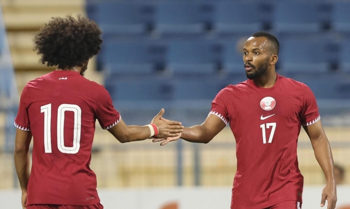 Qatar thắng dễ Campuchia trước thềm Asian Cup