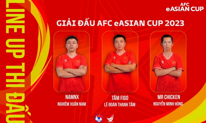 ĐT Việt Nam gặp Indonesia, Nhật Bản ở eAsian Cup 2023