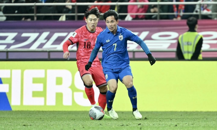 Thua đậm Hàn Quốc, Thái Lan khó đi tiếp ở VL World Cup