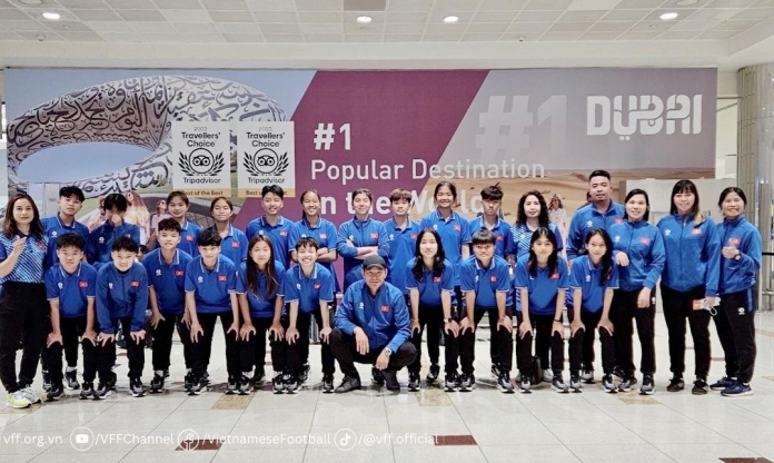 VIDEO: U16 nữ Việt Nam đến châu Âu đá giải quốc tế