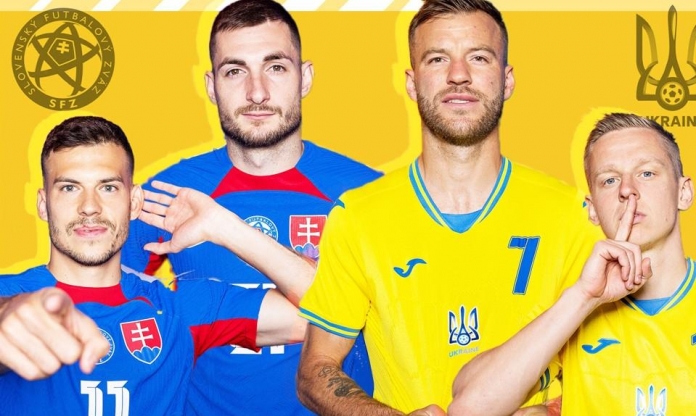Trực tiếp Slovakia vs Ukraine, bảng E Euro 2024 (20h, 21/06)