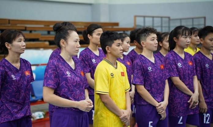 ĐT futsal nữ Việt Nam nhận doping tinh thần trước giải AFF