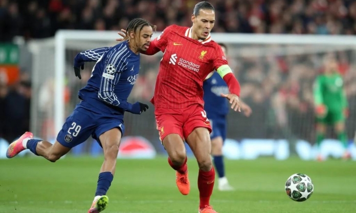 Van Dijk có tin đồn gia nhập PSG ngay sau khi Liverpool bị loại