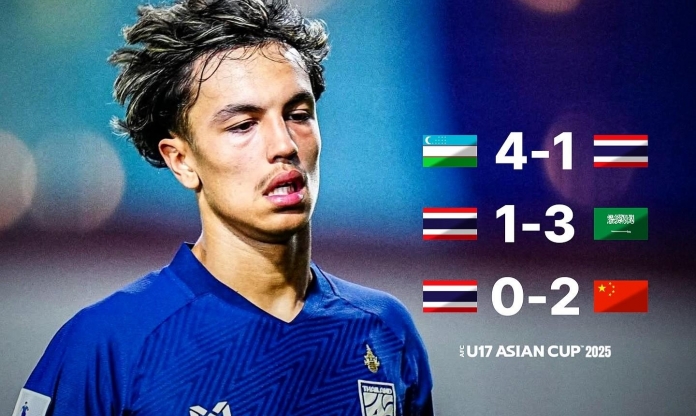 CĐV Indonesia đồng loạt phản ứng khi U17 Thái Lan toàn thua 3 trận