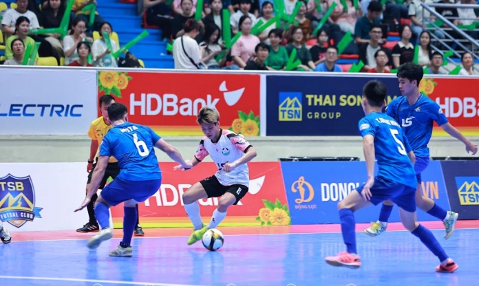 Kết quả lượt 5 giải futsal VĐQG: Thái Sơn Bắc áp sát ngôi đầu
