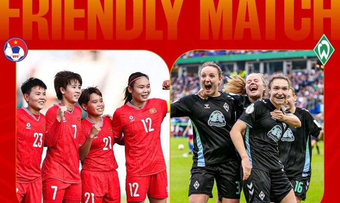 ĐT nữ Việt Nam vs Werder Bremen: Hàng Đẫy mở hội