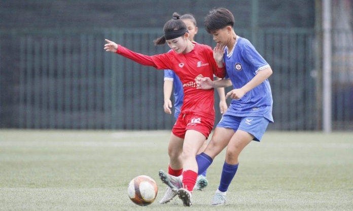 Phong Phú Hà Nam vươn lên dẫn đầu giải U16 nữ QG