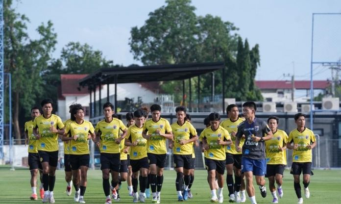 U23 Thái Lan chốt danh sách dự giải U23 Đông Nam Á