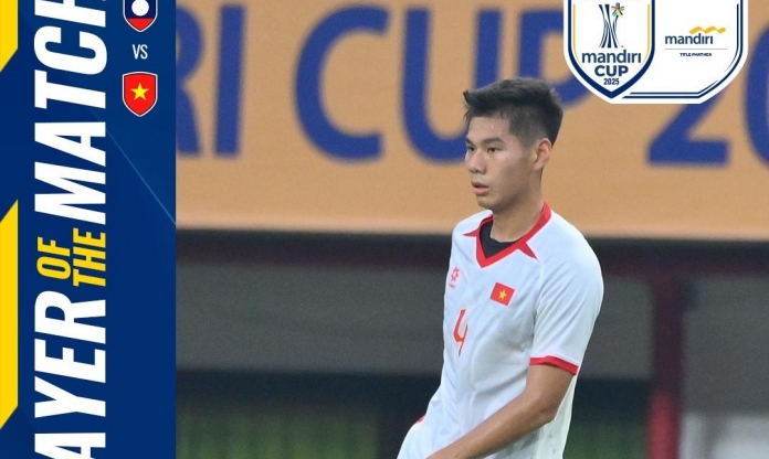 AFF vinh danh 1 cầu thủ U23 Việt Nam sau trận thắng Lào