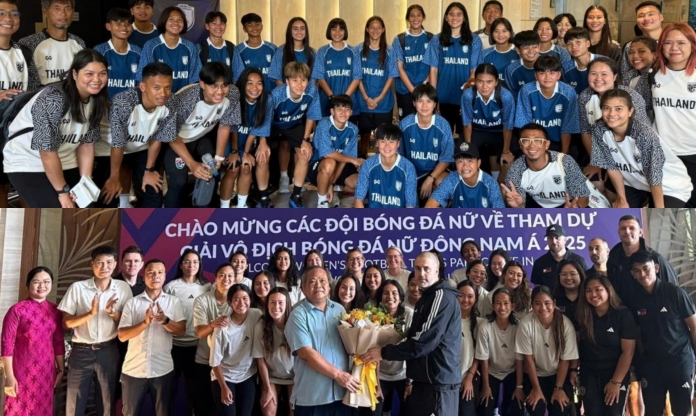 Philippines, Thái Lan có mặt ở Việt Nam để dự AFF Cup