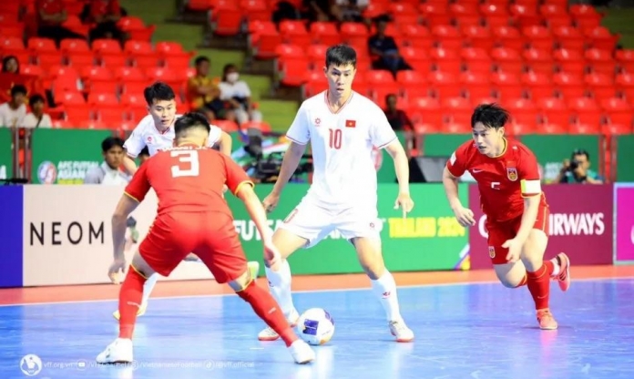 Trung Quốc thua Lebanon, phải quyết đấu với ĐT futsal Việt Nam