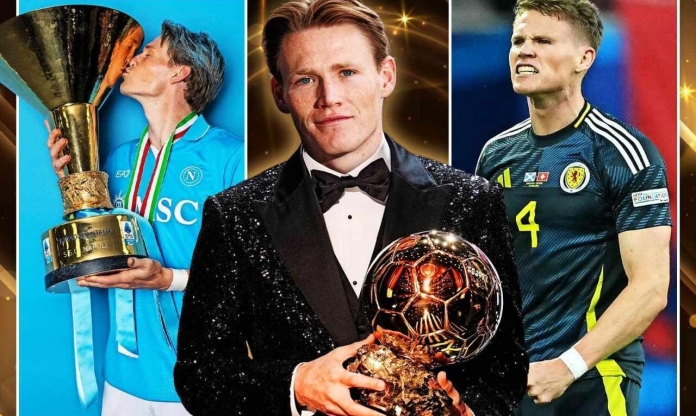 Rời MU 1 năm, McTominay lập tức gây sốt ở Quả bóng vàng