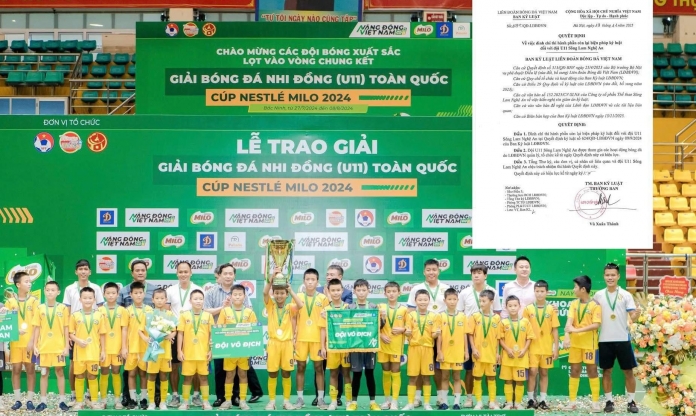 VFF quyết định đình chỉ án phạt vụ gian lận tuổi từng gây sốt