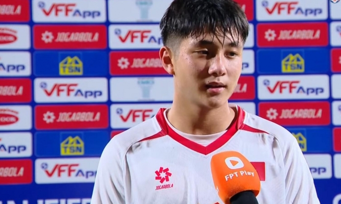 Vua phá lưới mới toanh nói gì khi lập cú đúp cho U17 Việt Nam