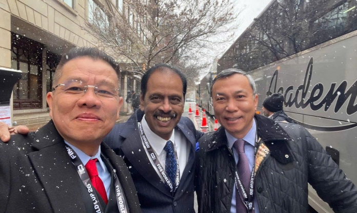 Chủ tịch VFF tham dự Lễ bốc thăm VCK World Cup 2026