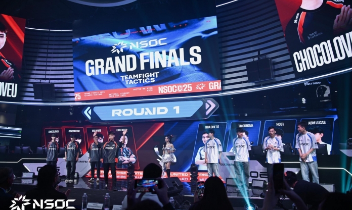 Chung kết Quốc gia NSOC 2025 mãn nhãn và bùng nổ cảm xúc tại tổ hợp giải trí eSports OEG Stadium