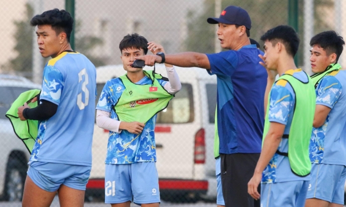 U23 Việt Nam hăng say tập luyện trước ngày đấu Syria