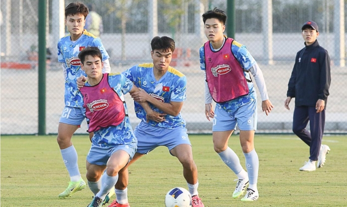 U23 Việt Nam tập buổi cuối tại Qatar, chuẩn bị sang Ả Rập Xê Út